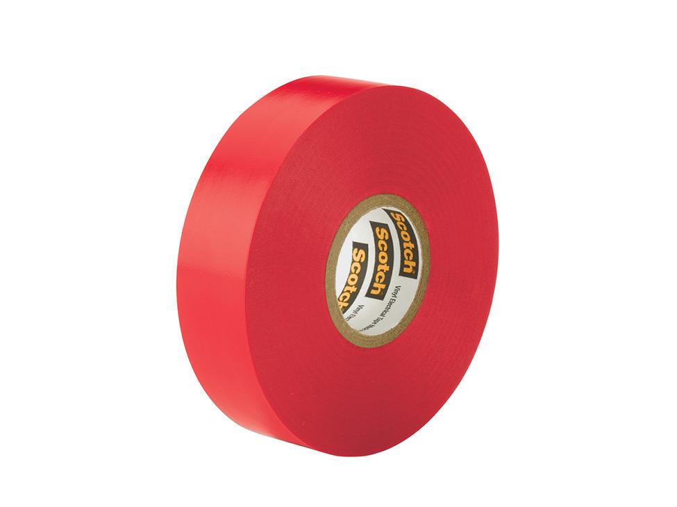 3M Scotch 35 Vinyl Electrical Color Coding Tape 3/4 x 66ft Red 10810 Business & Industrial