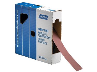 Pack of 5 Norton K225 Metalite Abrasive Roll Cloth Backing Aluminum Oxide 2 Width x 50yd Length Grit P180